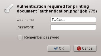 Authentifizierung mit TUC\Ihrem URZ-Loginkennzeichen und Kennwort.