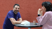 Foto TdM-Team und helfende Hände