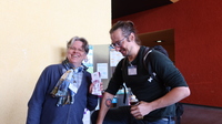 Foto TdM-Team und helfende Hände