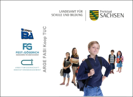 Sicherheitstechnische Betreuung der öffentlichen Schulen in Sachsen 