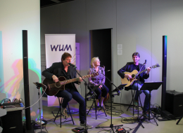 Musikalisch wurde die Abendveranstaltung von der Chemnitzer Band WUM begleitet. Foto: L. Weißflog