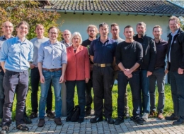 Projektteam und Teilnehmer aus dem Werkzeugbau (BSH Hausgeräte GmbH)