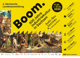 aw&I @ Sächsiche Landesaustellung 2020 "Boom. 500 Jahre Industriekultur in Sachsen"