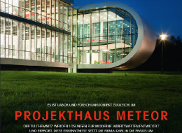 Interview mit Frau Prof. Bullinger-Hoffmann und ein Beitrag zum Projekthaus MeTeOr der TU Chemnitz im neuen Magazin der Andreas KARL GmbH & Co. KG