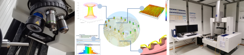 Messtechnik der Professur und Protokollausschnitte