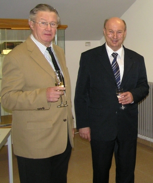 Prof. Trumpold und Prof. Dietzsch