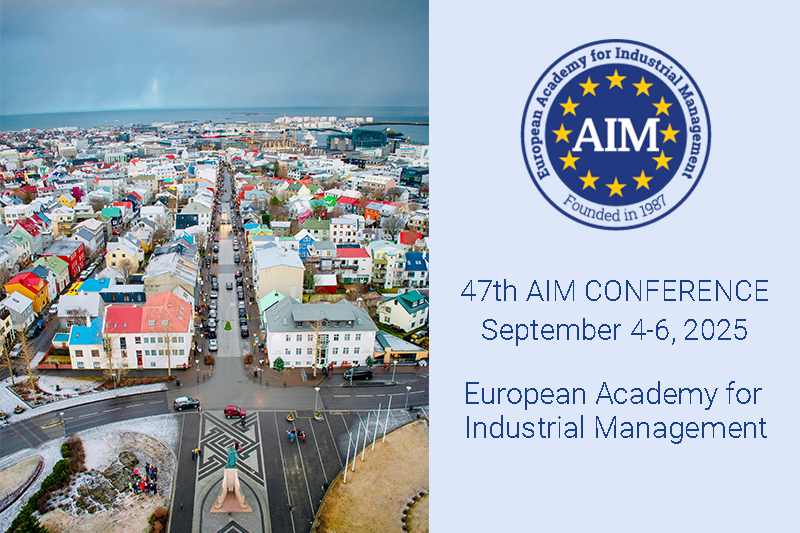 Professur Fabrikplanung und Intralogistik ist nun Mitglied der European Academy for Industrial Management (AIM)