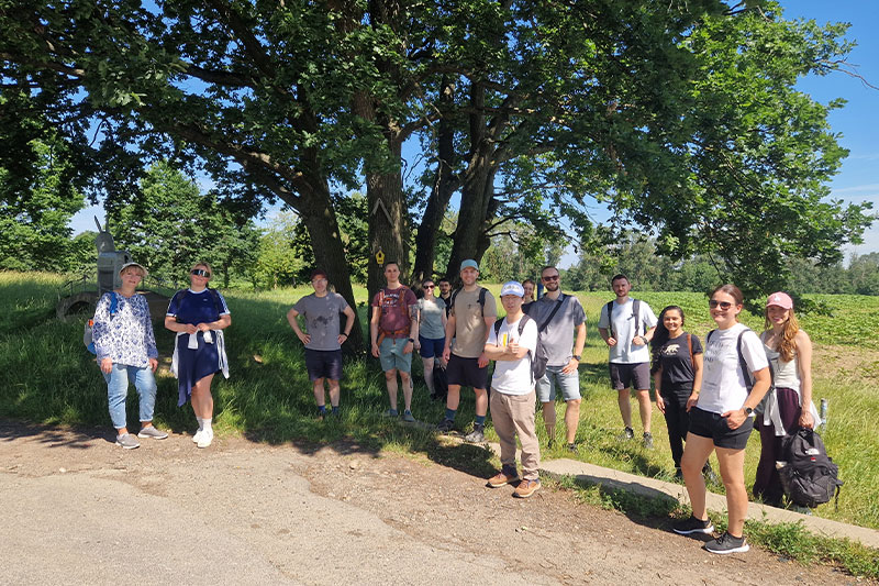 Wandertag der Professur Fabrikplanung und Intralogistik in Chemnitz Rabenstein