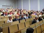 Blick nach hinten in den Hörsaal