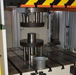tool module for vibration superimposed deep drawing in progressive dies