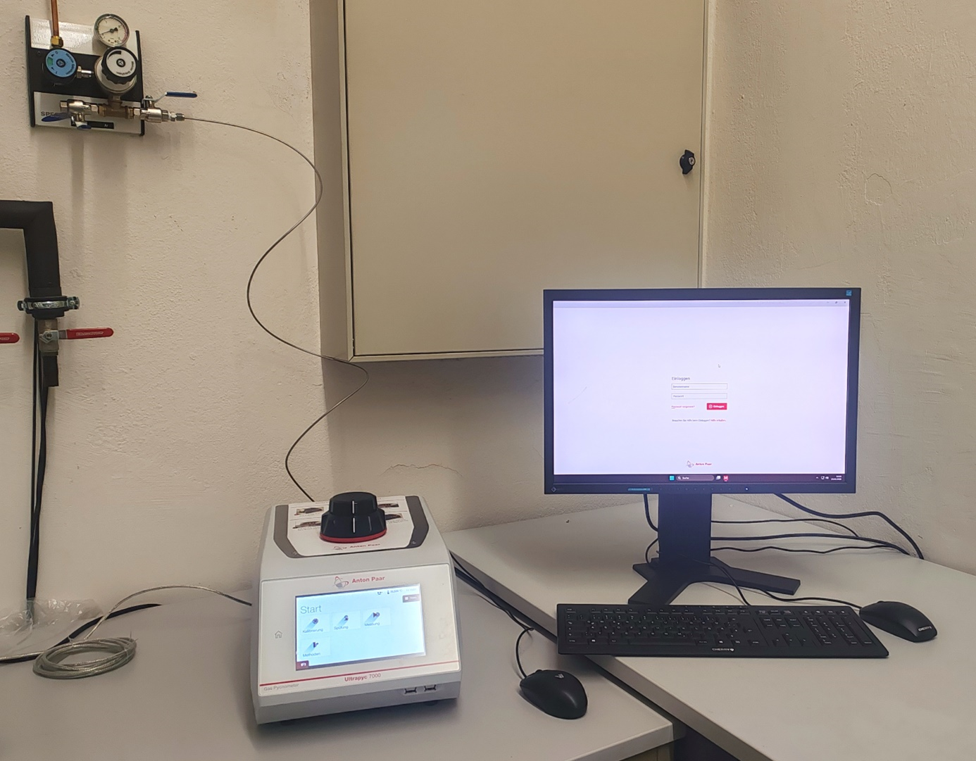 Bild des Anton Paar Ultrapyc 7000 Micro Gaspyknometers