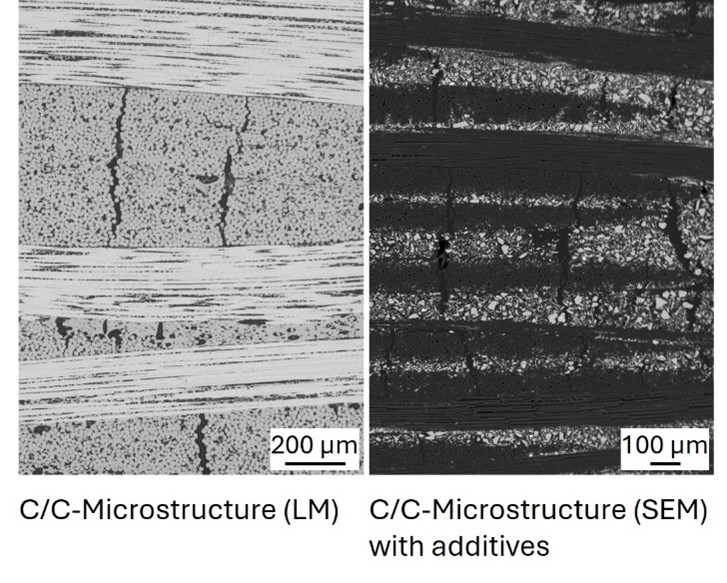 Mikrostruktur der Legierung