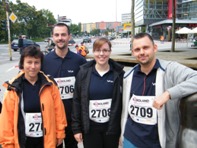ViF-Teilnehmer des Chemnitzer Firmenlaufs 2010 vor dem Start