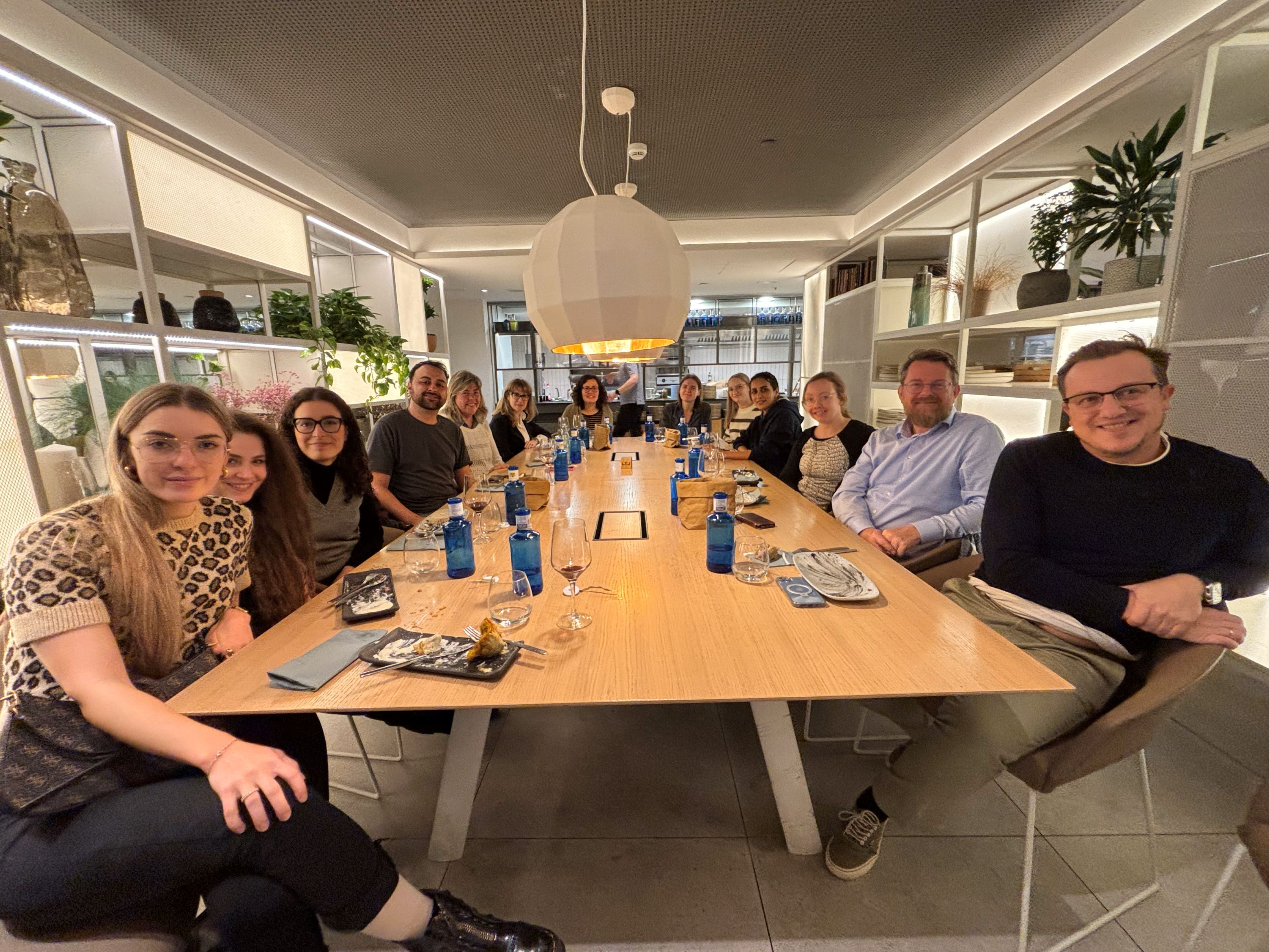 Autumn School dinner