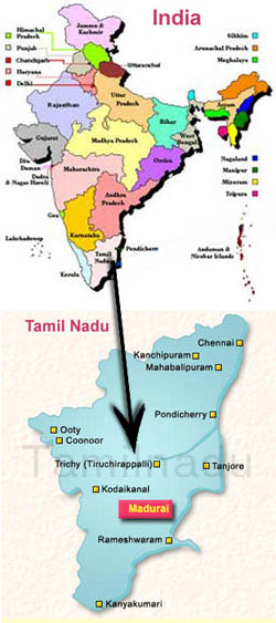 India & Madurai