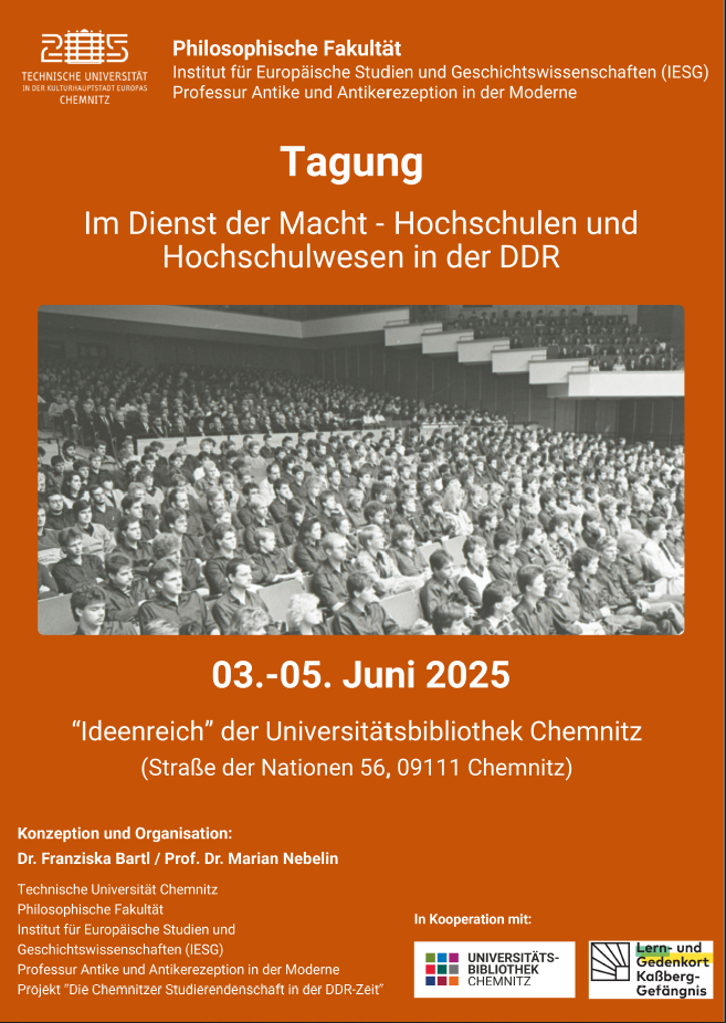 Plakat der DDR Tagung