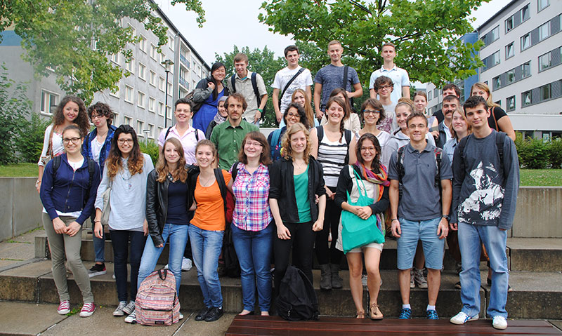 Gruppenfoto der Teilnehmenden des Internationalen Hochschulkurses