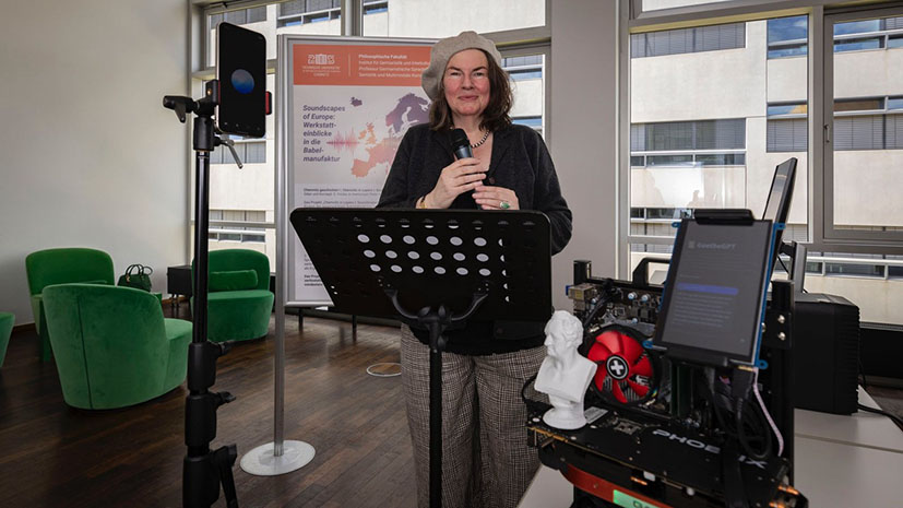 Prof. Ellen Fricke auf dem TUC-Tag
