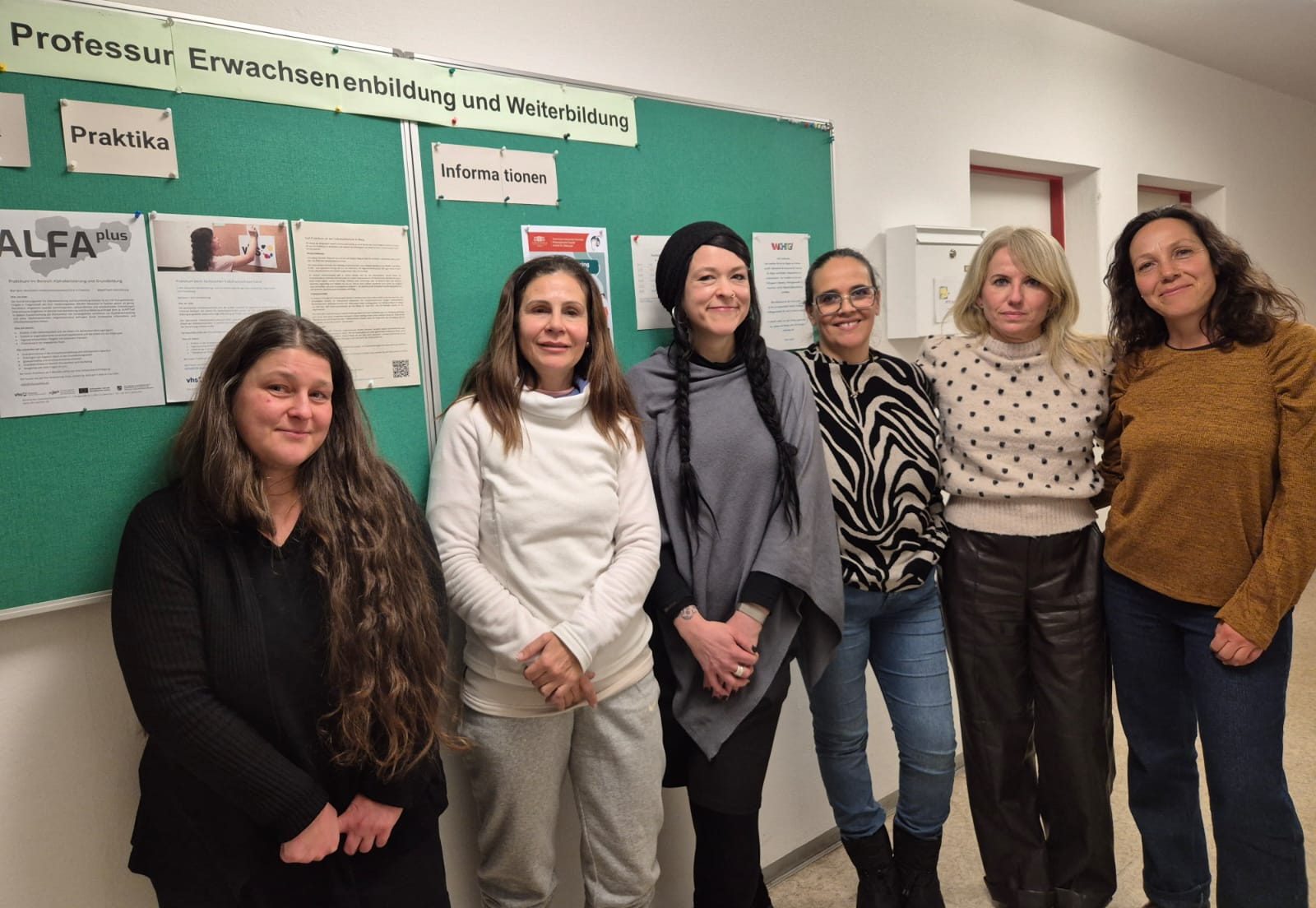 Die Delegation der spanischen Erwachsenbildnerinnen zu Gast in Chemnitz