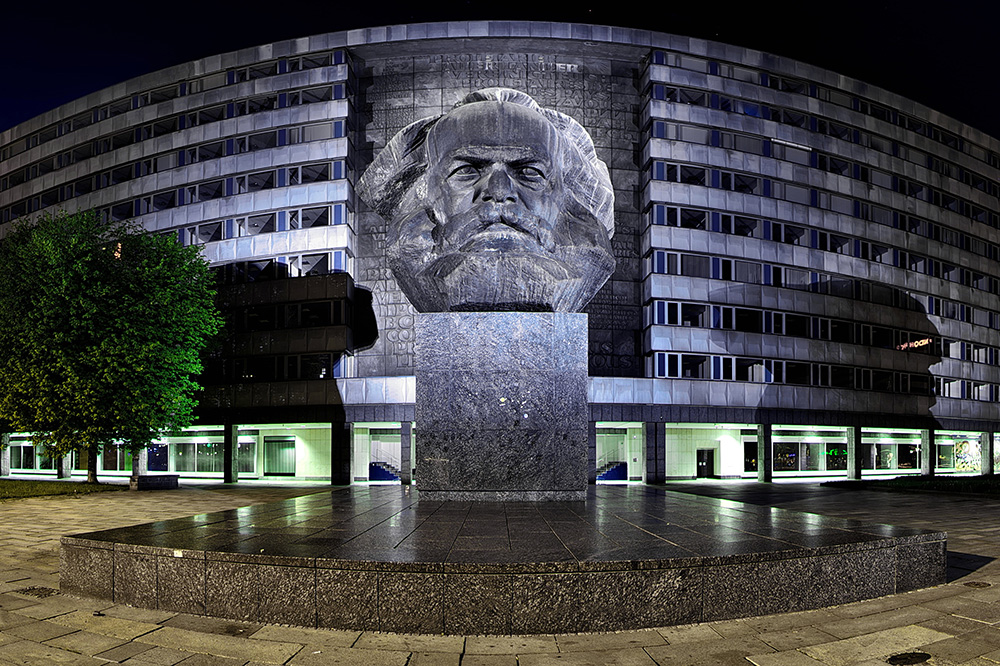  Karl-Marx-Monument in Chemnitz (Karl-Marx-Stadt)