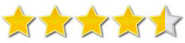 Star rating 4.5 of 5