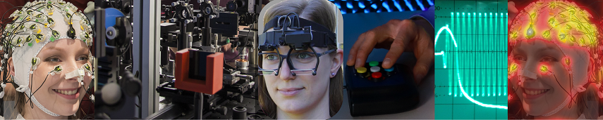 Header Sensors and Cognitive Psychology - Assembly showing experimental equipment