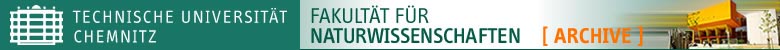 Fakultät für Naturwissenschaften