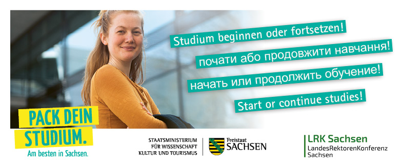 Campaign to Start or to continue Studies in Saxony
