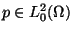 $p \in L^2_0(\Omega)$