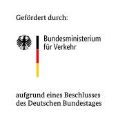 Förderhinweis des Bundesministeriums für Verkehr