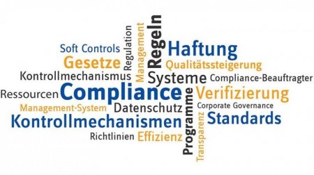 Wortwolke zum Thema Compliance