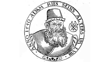 Rechenmeister Adam Ries (1492 - 1559). 