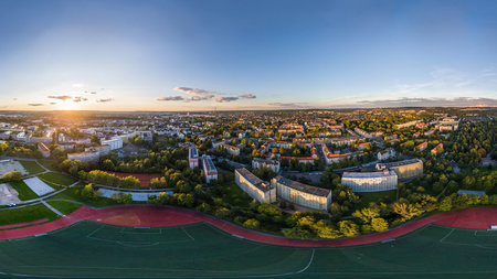 Panorama des Campus an der Reichenhainer Straße
