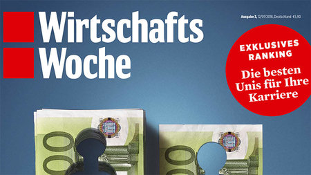 Title page of the magazine "Wirtschafts Woche"
