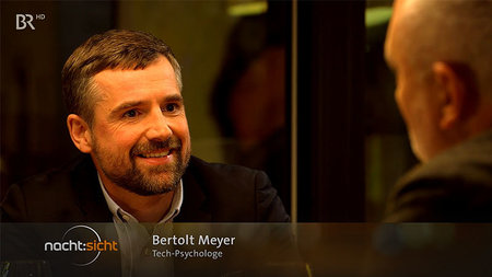 Portrait von Prof. Dr. Bertolt Meyer in der TV-Sendung
