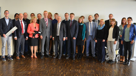 Gruppenbild mit allen am Projekt beteiligten Forschenden