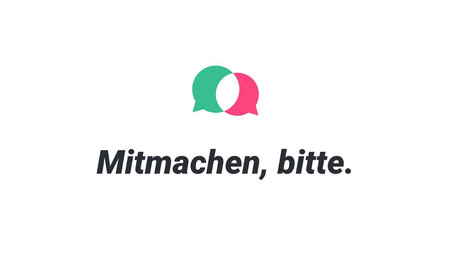 Logo des TUCpanel mit dem,Schritzug Mitmachen Bitte.