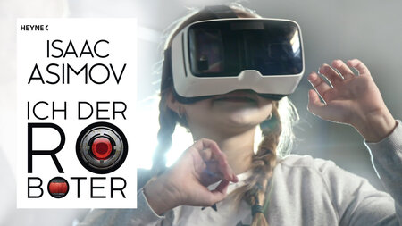 Ein junges Mädchen trägt eine VR-Brille.