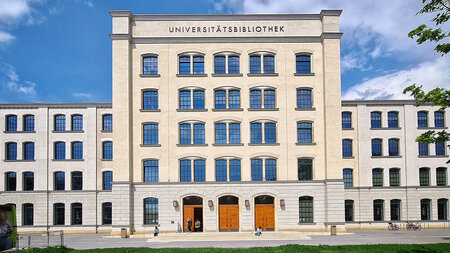 Building of the University Library of Chemnitz University of Technology