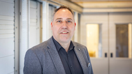 Porträt eines Mannes.