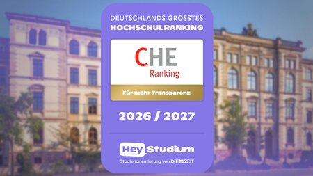 Logo vor einem Gebäude.