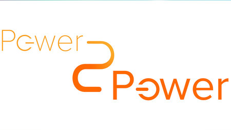 “Power2Power” logo in curved letters.