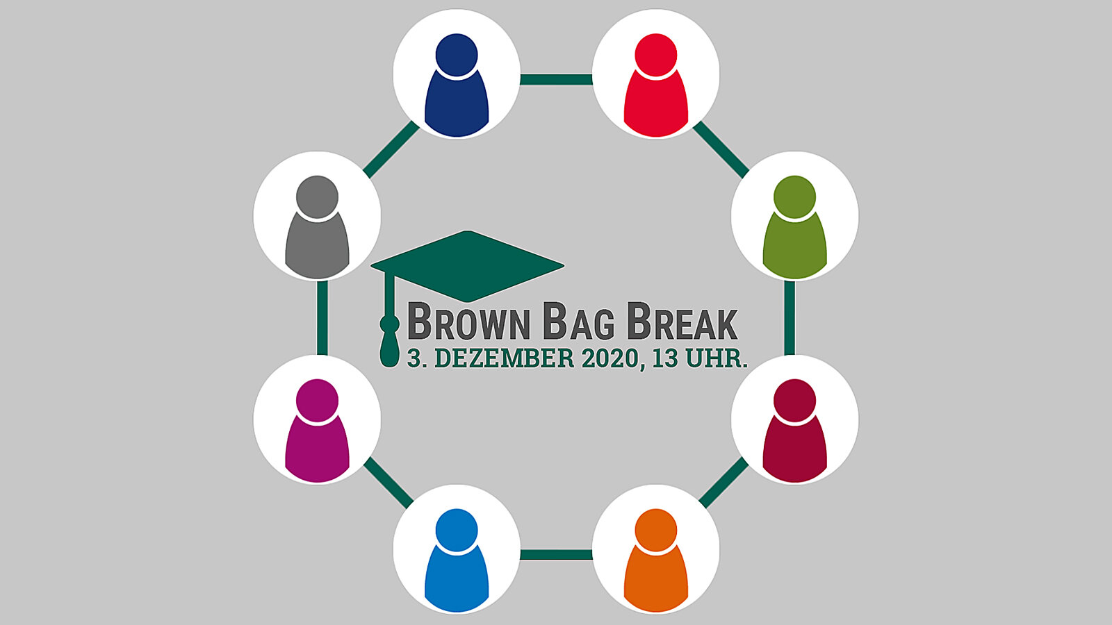 Logo mit dem Schriftzug "Brown Bag Break".