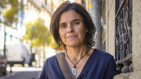 Porträt einer Frau.