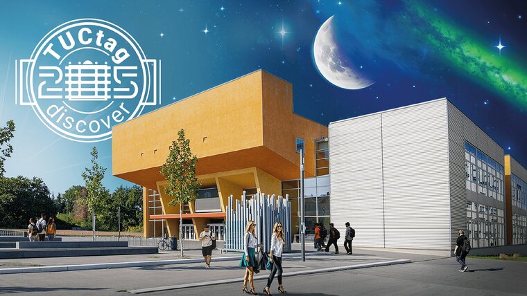 Blick auf ein Gebäude