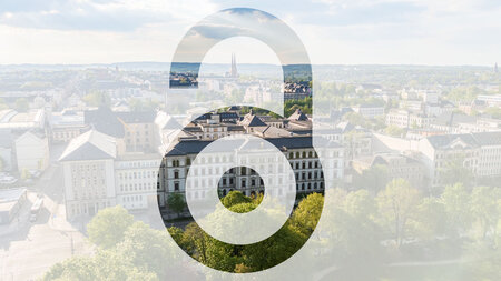 Chemnitz University from above
