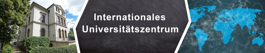 Banner vom Internationalen Universitätszentrum