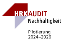 Logo: HRK-Audit Nachhaltigkeit an Hochschulen