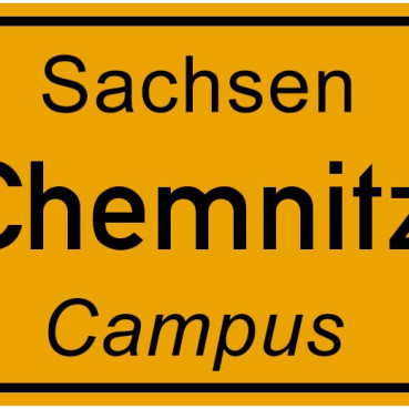 Ortseingangsschild von Chemnitz