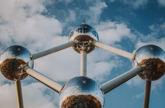 Das Atomium in Brüssel